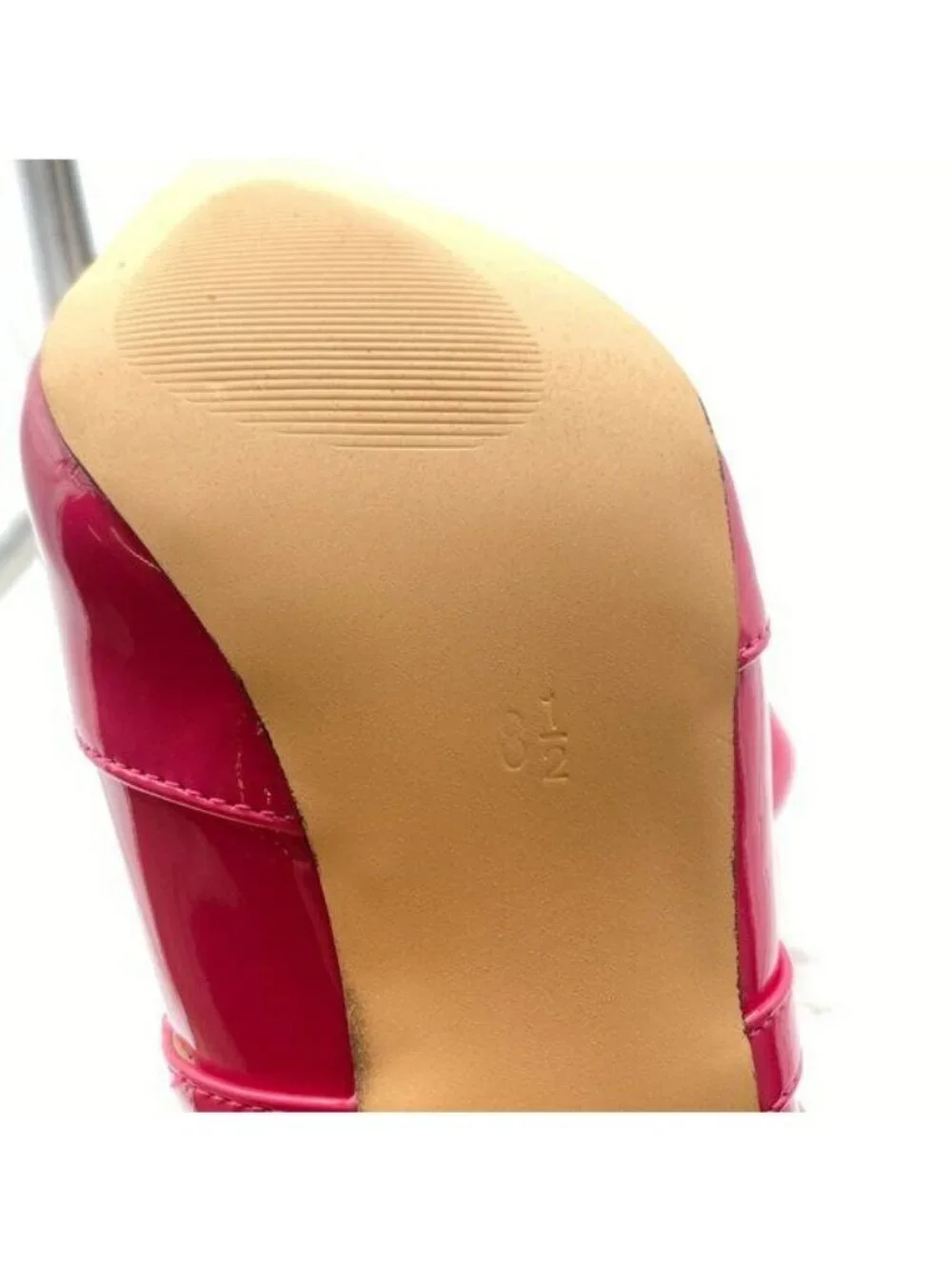 YDN Women Mary Jane Pointed Toe Mid Heels Pumps Slip On Buckled Dress Shoes Pink